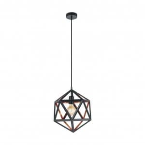 Eglo Embleton Pendant Light - Black