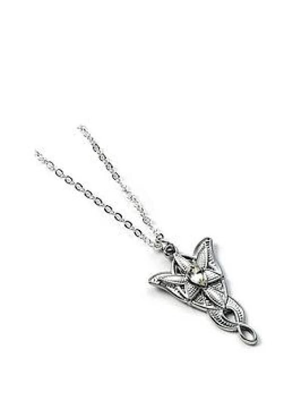 The Lord Of The Rings Arwens Evenstar Necklace silver coloured Onesize Women