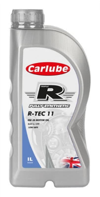 Carlube Engine Oil Triple R 0W30 C2 B Fully Synthetic 1 Litre R-Tec 11 1L