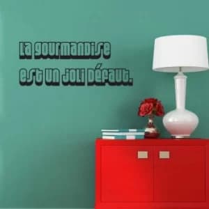 YS3-10 Black Decorative Wall Sticker