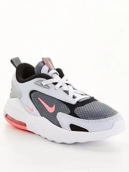 Nike Childrens Air Max Bolt - Grey/Multi, Grey, Size 10