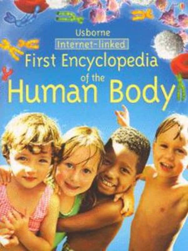 Usborne First Encyclopedia of the Human Body by Fiona Chandler and David Hancock and Jonathan Woodcock and Kristina Routh Hardback