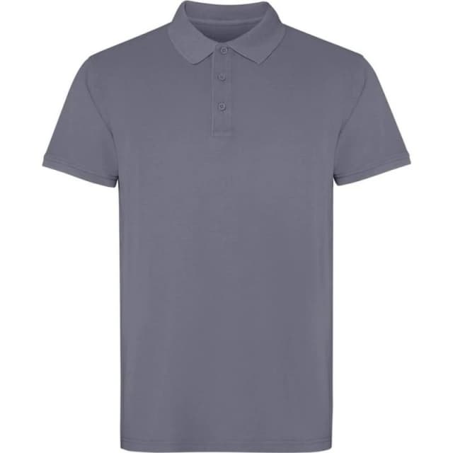 ROLY Mens Cobain Short-Sleeved Polo Shirt in Dark Grey Size: XS Dark Grey Male XS