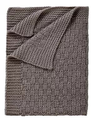 Clair de Lune Sparkle Knit Blanket