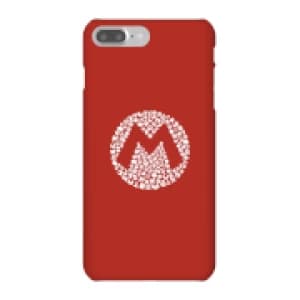 Nintendo Super Mario Mario Items Logo Phone Case - iPhone 7 Plus - Snap Case - Gloss