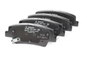 Bosch Brake pad set 0 986 494 557 Brake pads,Brake pad set, disc brake HYUNDAI,KIA,SSANGYONG,Tucson (TL, TLE),i10 (PA),i40 CW (VF),i30 (GD),i10 (IA)