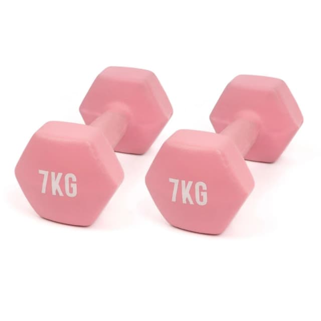 Myga 7Kg Neoprene Dumbbell Pair For Full-Body Strength Workouts