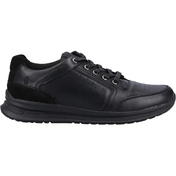 Hush Puppies Mens Joseph Lace Up Trainers Shoes - UK 11 Black male GDE2677LBK11