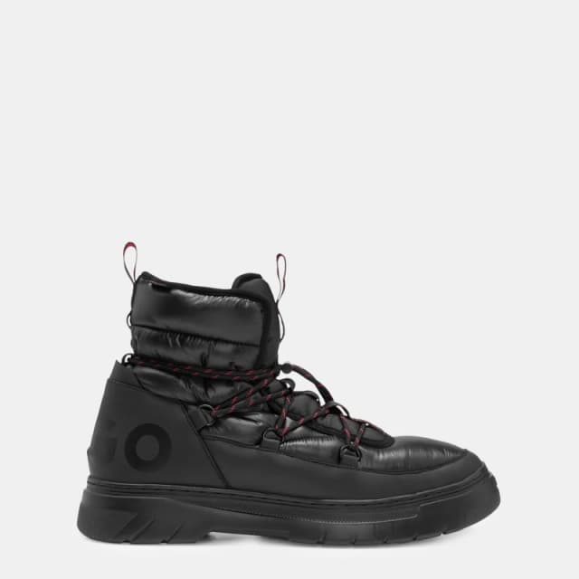 Hugo Mens Urian Halb Hlmx Flat Ankle Boots Black male 6 (40)