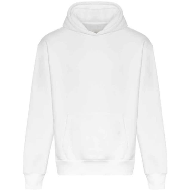 AWDis AWDis Men Signature Heavyweight Hoodie in White Size: X-Small White XS Male 5063574231336