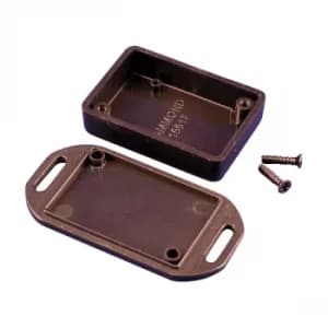 Hammond 1551FFLBK Miniature Plastic Enclosure Flanged 50 x 35 x 15...