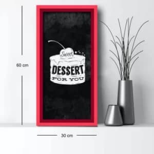 3060AHS-029 Multicolor Decorative Framed MDF Painting