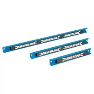 Silverline (633950) Magnetic Tool Rack Set 3pce 200 300 & 460mm