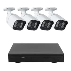 electriQ 4 Camera 5MP Super HD NVR CCTV System No HDD