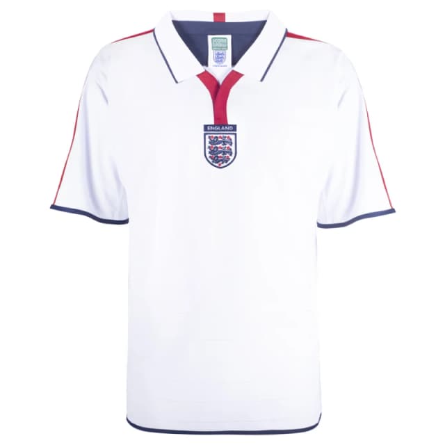 Score Draw England 2004 Retro Football Shirt ENG04HPYSS-L L Mens Sportswear