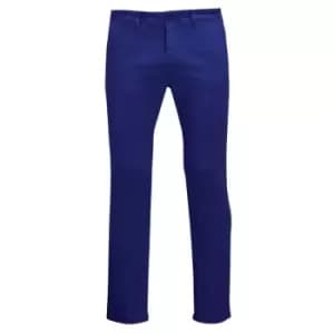 SOLS Mens Jules Chino Trousers (30) (Ultramarine)