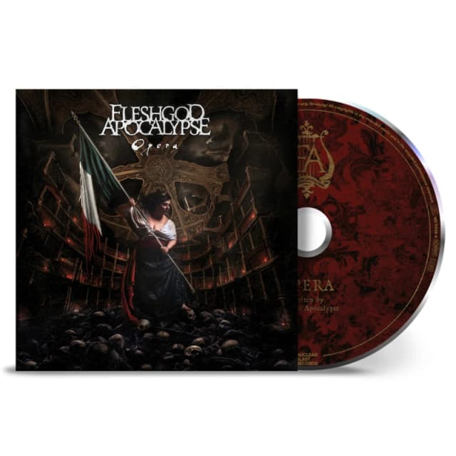 Fleshgod Apocalypse Opera CD multicolor Onesize Unisex