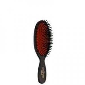 Mason Pearson Pure Boar Bristle Pocket Brush Dark Ruby