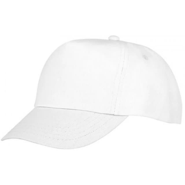 Bullet Feniks 5 Panel Cap in White White Unisex One Size