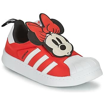 adidas SUPERSTAR 360 C Girls Childrens Shoes Trainers in Red