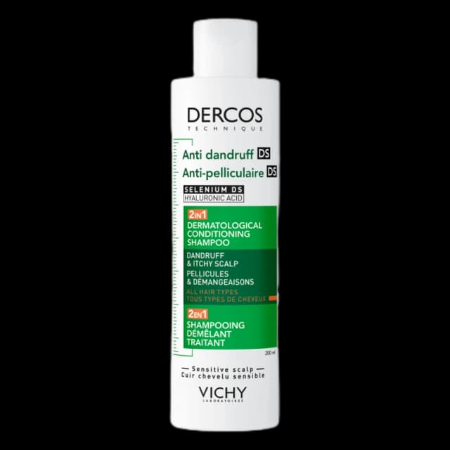 Vichy Dercos Anti Dandruff 2-in-1 Dermatological Conditioning Shampoo 200ml