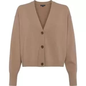 French Connection Millia Vhari Cardigan - Brown