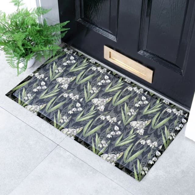 Native Natural Lily Of Valley X Celia Battaini Doormat (70 X 40Cm)