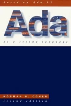Ada As a Second Language by Norman Cohen Paperback