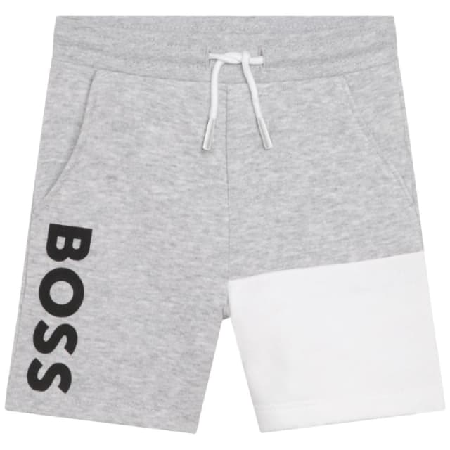 Boss Large Logo Short Infant Boys - Grey Grey One Size
