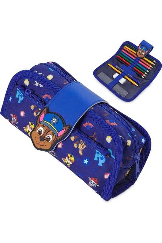 Paw Patrol Pencil Case Blue