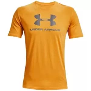 Under Armour Sportstyle T Shirt Mens - Yellow