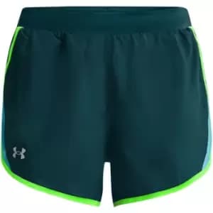 Under Armour Fly By 2 Shorts Womens - Blue