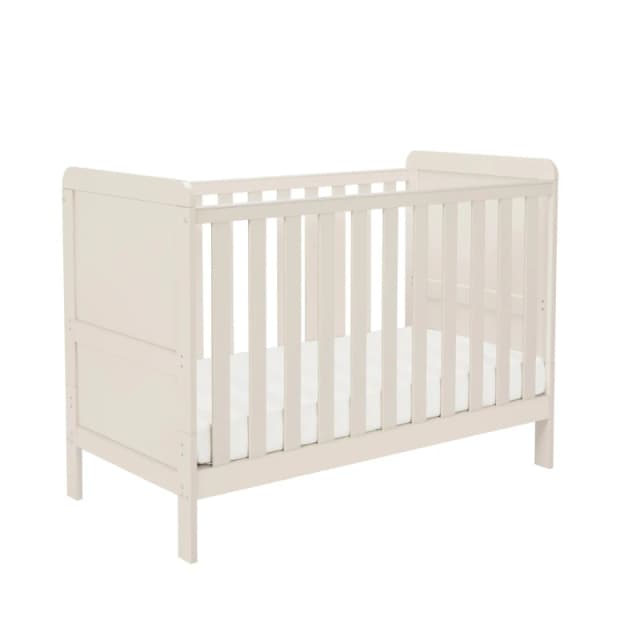 Babymore Caro Urban Mini Cot Bed - Cashmere Cashmere unisex 60x120