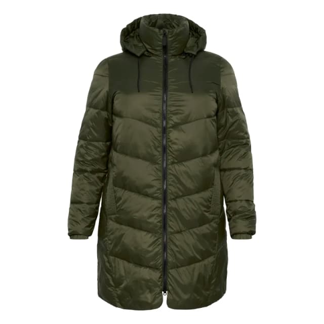 KAFFE Curve Womens jacket KAFFE Curve Susanna Vert Female 46