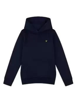 Lyle & Scott Boys Classic Oth Hoody Fleece - Navy Blazer, Size 3-4 Years