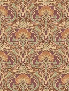 Fine Decor Flora Nouveau - Russet