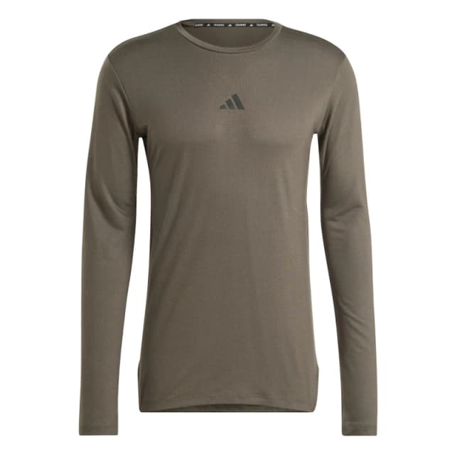 adidas Workout Long-Sleeve Top Mens - Green Green S