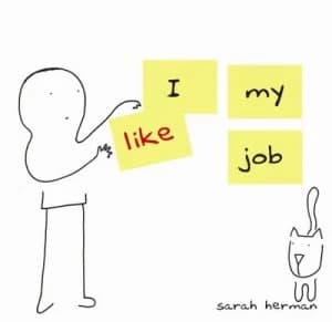 I like My Job by Sarah Herman Paperback