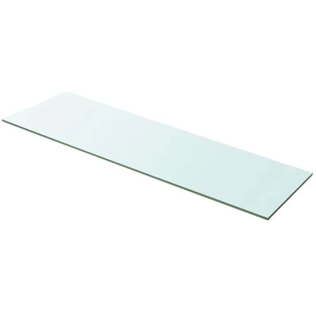 vidaXL Shelf Panel Glass Sheet Plate Storage Cabinet Room Shelving Display Clear