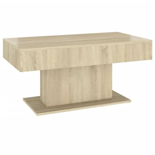 VIDAXL Coffee Table Sonoma Oak 96x50x45cm Engineered Wood Vidaxl 8720286560358