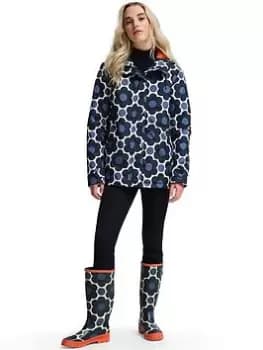 Regatta X Orla Kiely Padded Mac - Blue Floral , Blue Floral, Size 10, Women