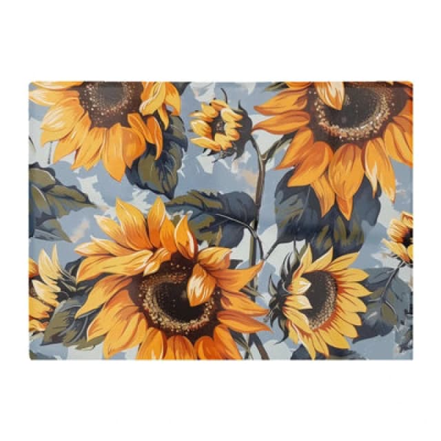 Warren Reed Designer Sunflowers On A Sunny Day Chopping Board