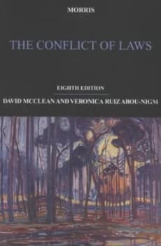 The Conflict of Laws by J. D Mcclean and Vernica Ruiz Abou-Nigm and J. H. C Morris Paperback