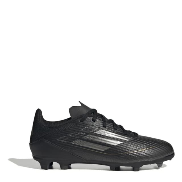 adidas F50 Academy Childrens Firm Ground Football Boots - Black C10