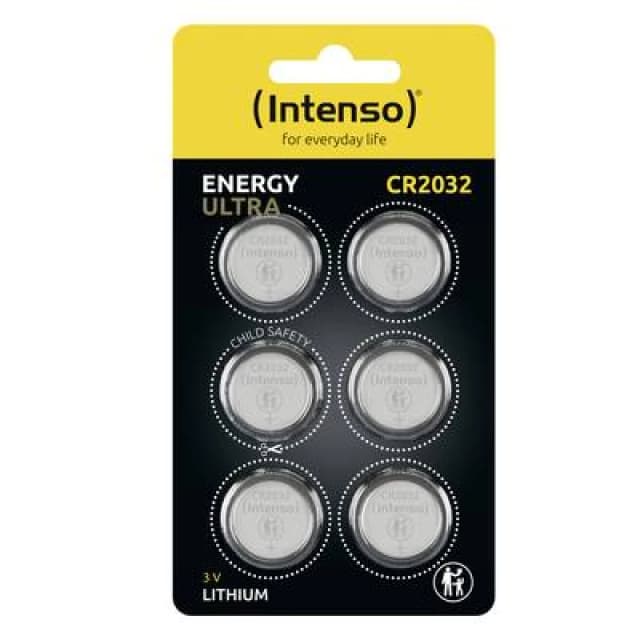 Intenso Intenso Button cell CR 2032 3 V 6 pc(s) 220 mAh Lithium 7502436 7502436