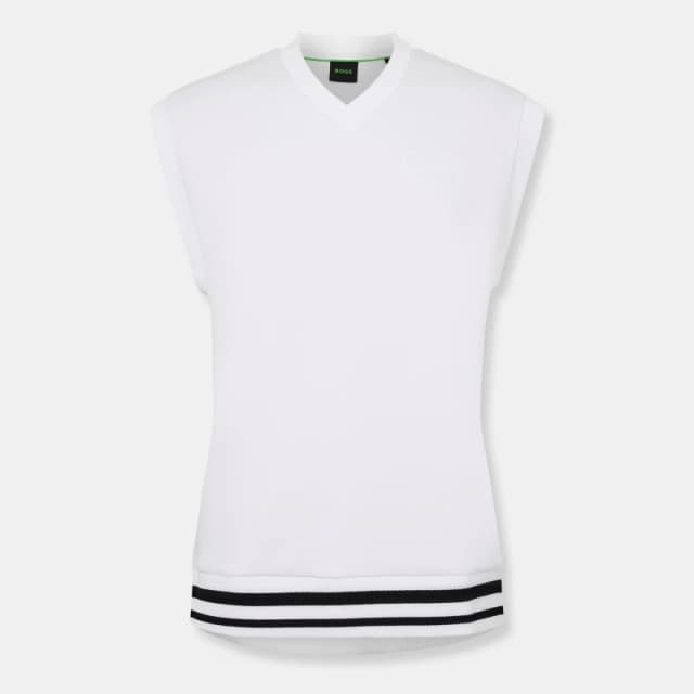 Boss Mens Sveedy Heritage Polo Shirt White male XS