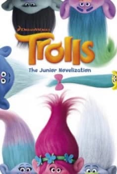 Trolls Movie Novel by Scholastic Paperback