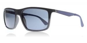 Ray-Ban RB4228 Sunglasses Grey / Blue 6185/87 58mm