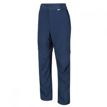 Regatta Leesville II Zip Off Walking Trousers (Short) - Dark Denim