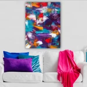 24944263_70100 Multicolor Decorative Canvas Painting